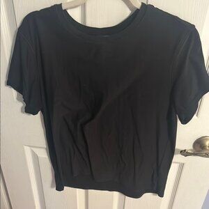 Classic Black Women's Top athletic material